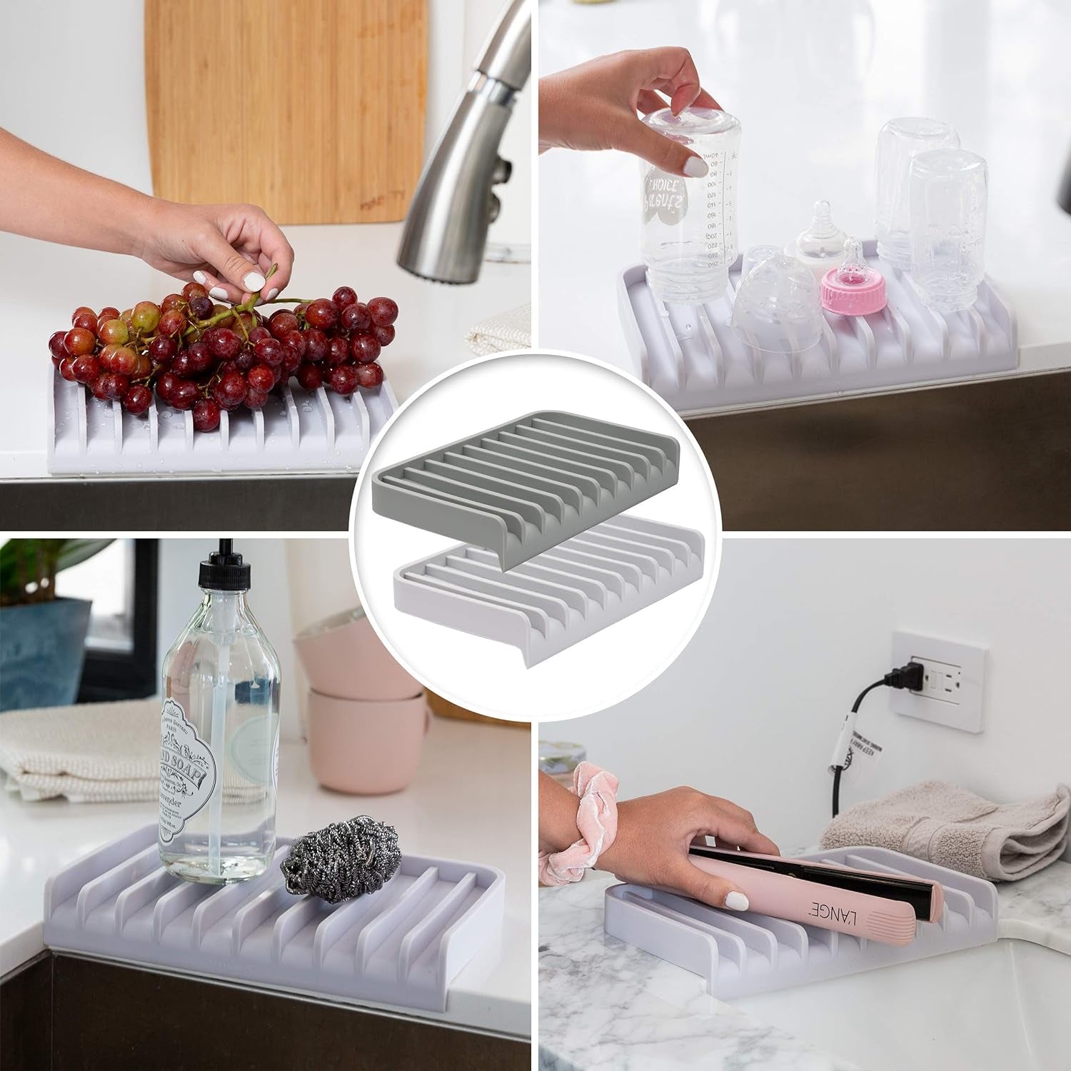 "The Sink Soap Sponge Holder"