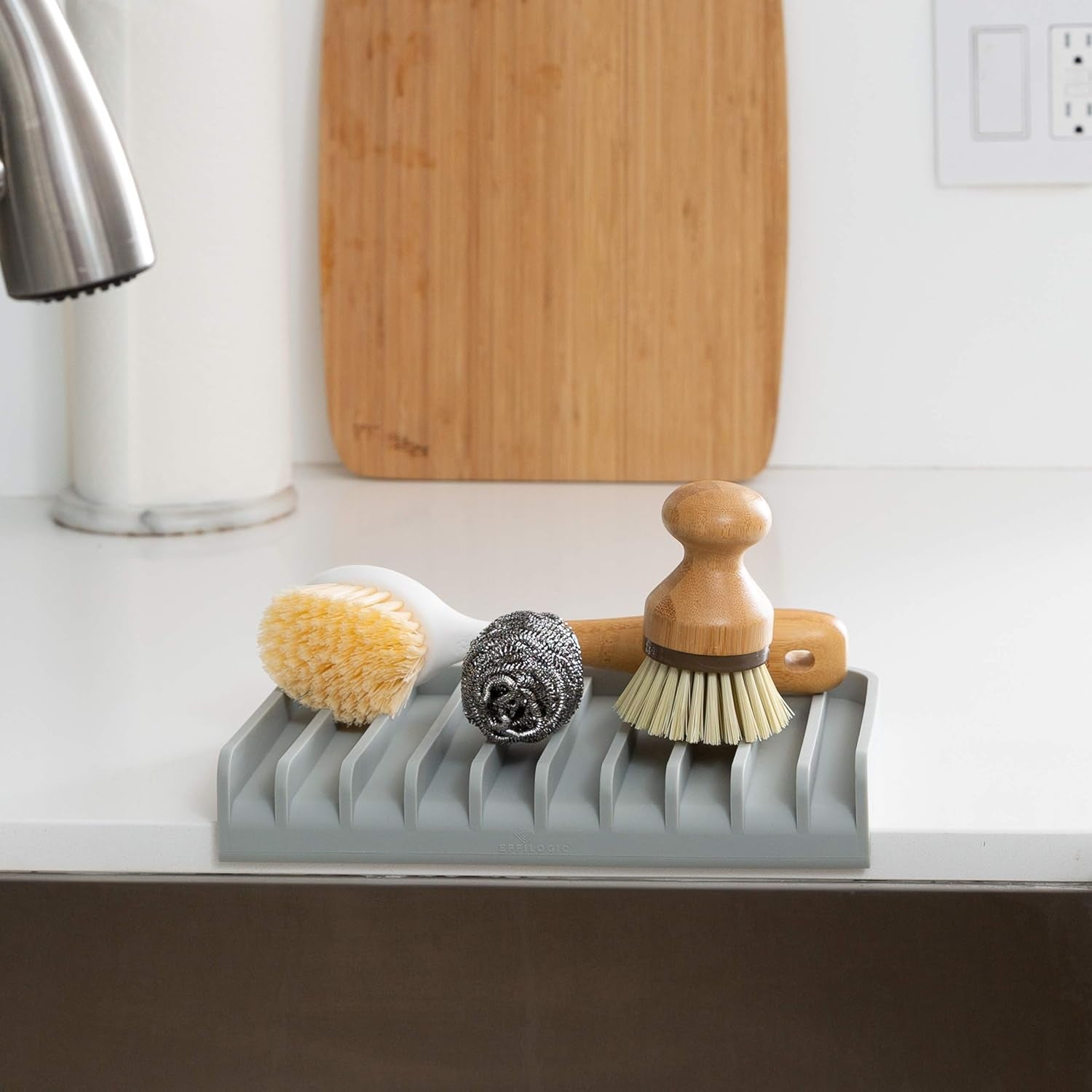 "The Sink Soap Sponge Holder"