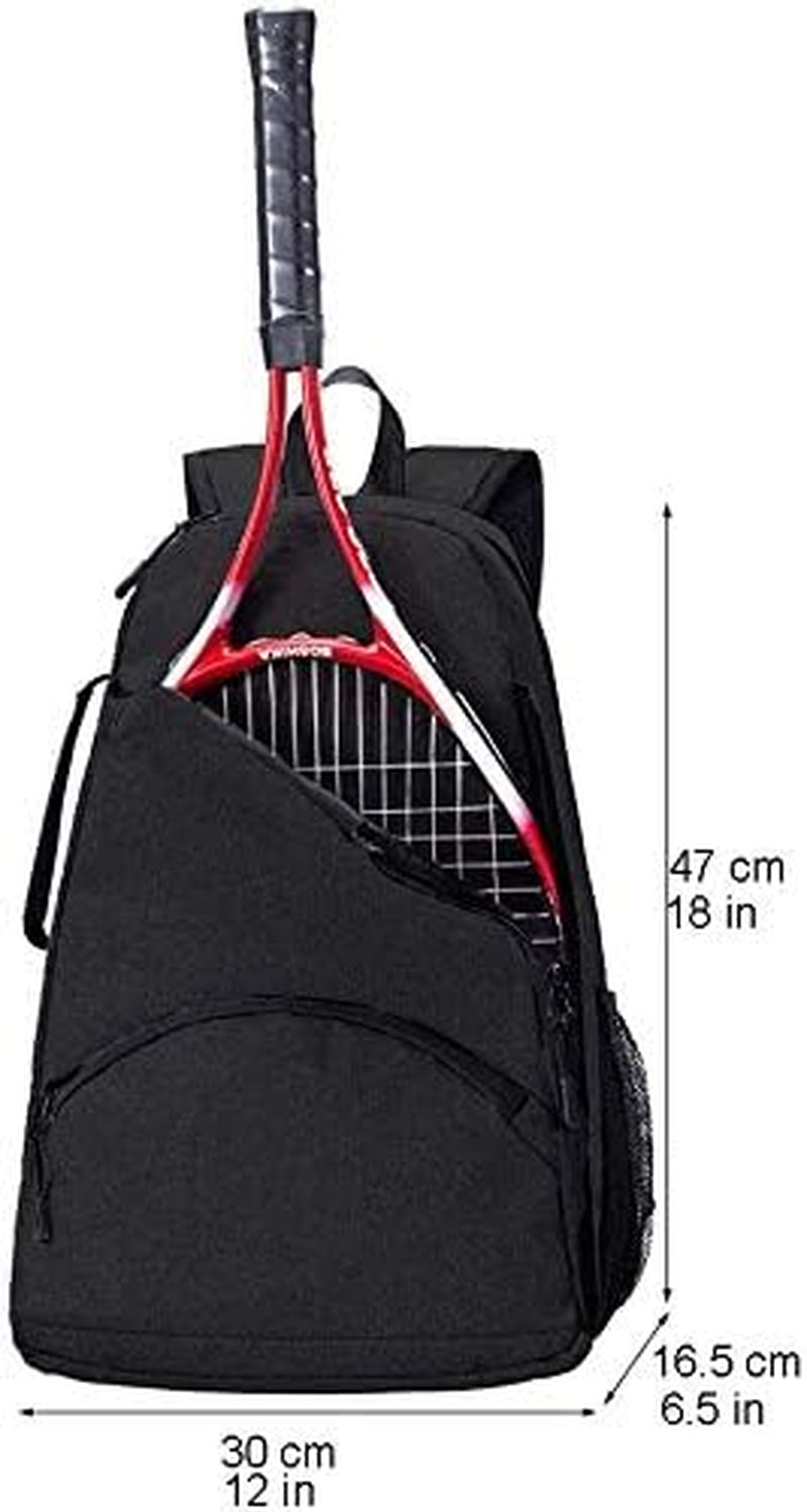 2 Raquet Tennis Bag,Tennis Bags for Men Women,Tennis Backpack,Durable Tennis Bookbag,Tennis Pickleball Bag,Tennis Bag Waterproof,Raquet Carrier for Balls, Pickleball Paddles, Badminton Rackets