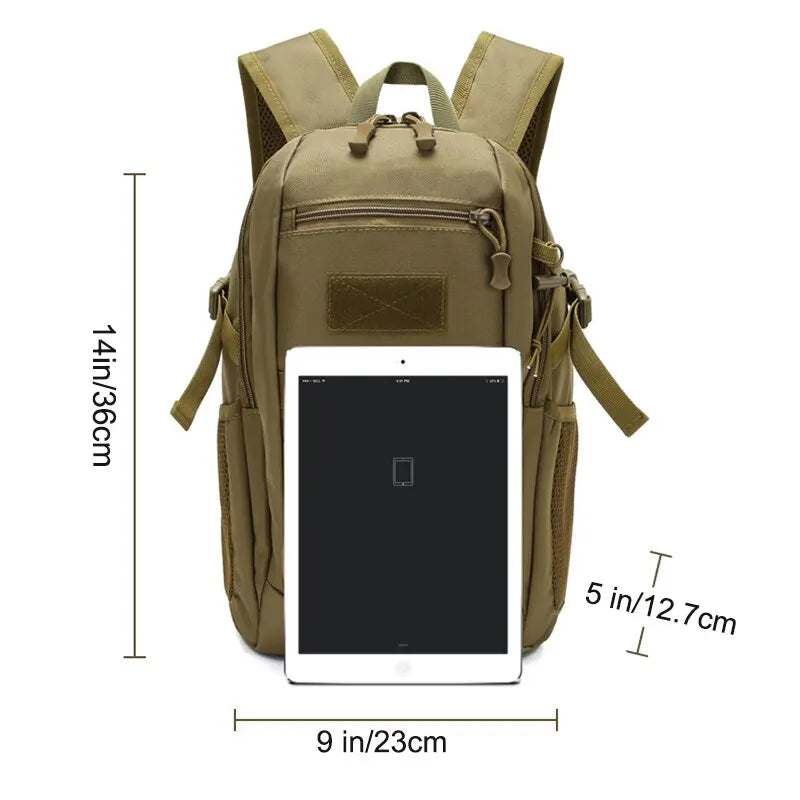 Waterproof 15L Travel Outdoor Sport Backpack