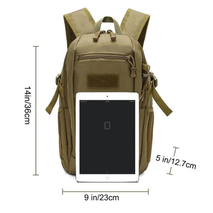 Waterproof 15L Travel Outdoor Sport Backpack