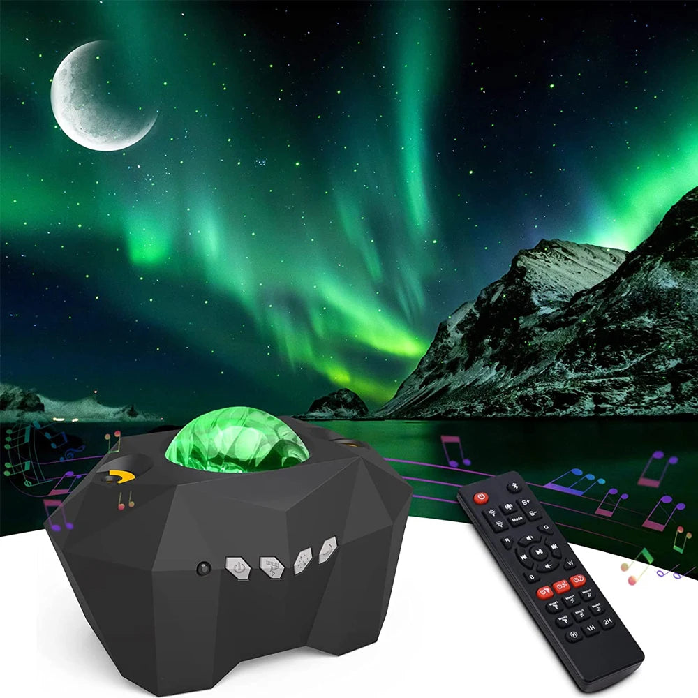 Aurora Star & Moon Light Projector